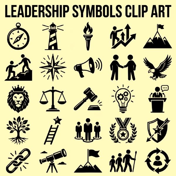 Leadership Symbols Clip Art
