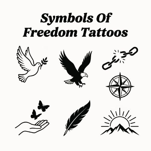 Symbols Of Freedom Tattoos