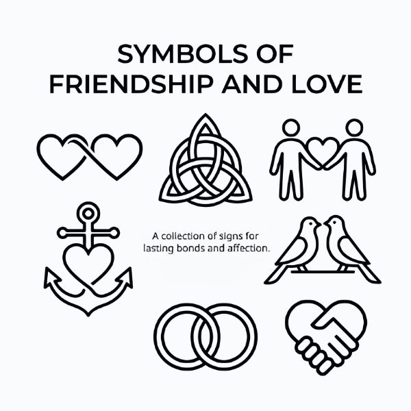 Symbols Of Friendship And Love