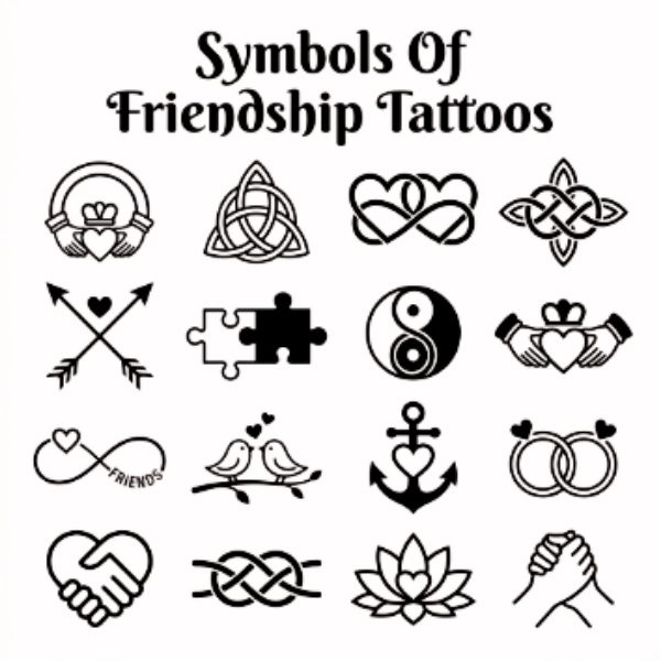 Symbols Of Friendship Tattoos