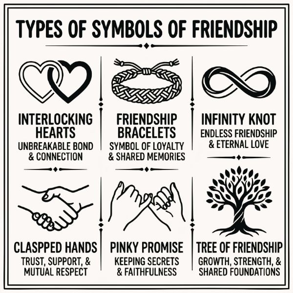 Types of Symbols of Friendship