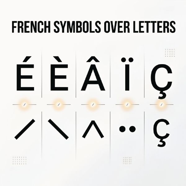 French Symbols Over Letters