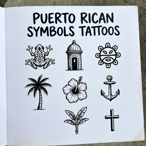 Puerto Rican Symbols Tattoos