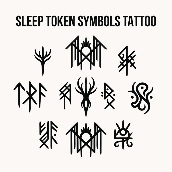 Sleep Token Symbols Tattoo