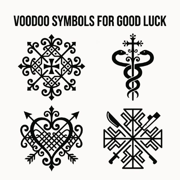 Voodoo Symbols for Good Luck