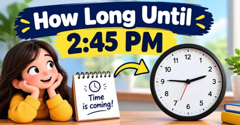 How Long Until 245 PM