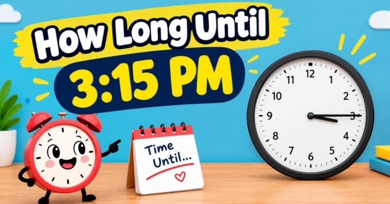 How Long Until 315 PM