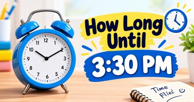 How Long Until 330 PM