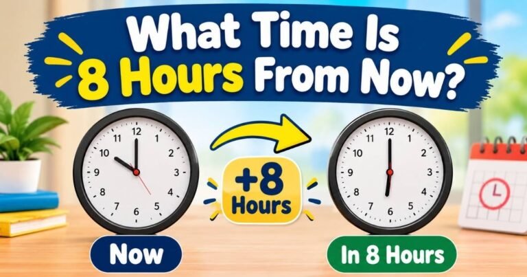 8 Hours From Now