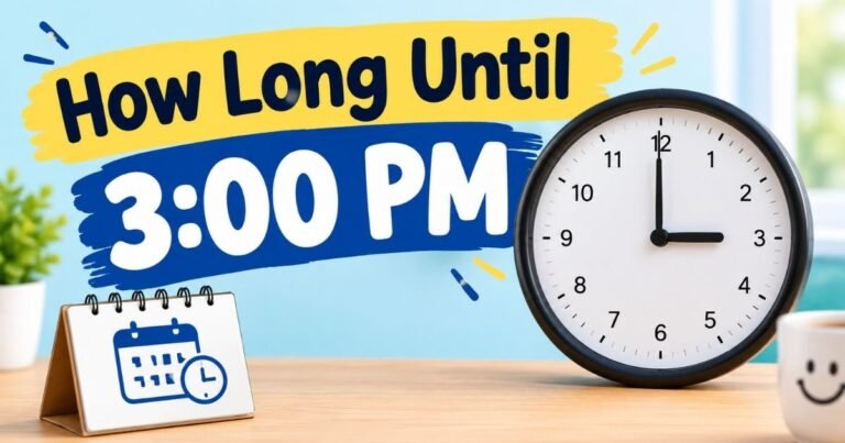 How Long Until 300 PM