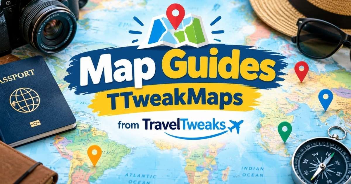 Map Guides TTweakMaps from TravelTweaks