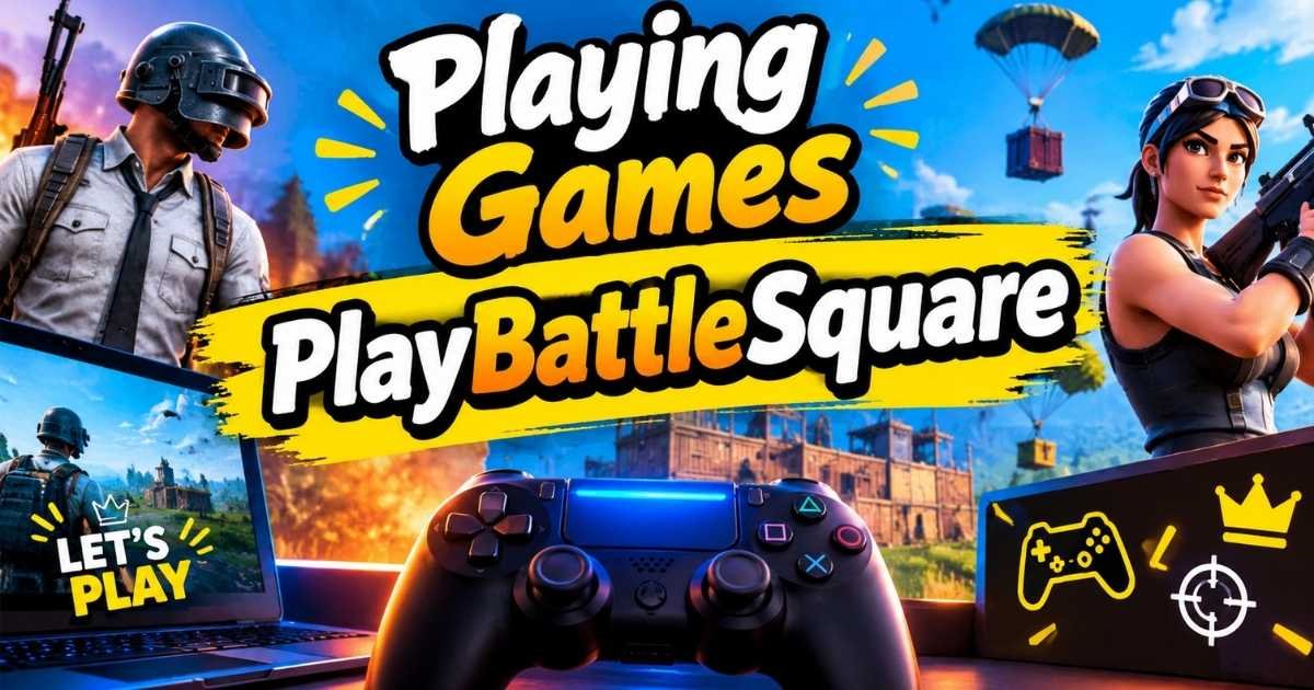 Playing Games PlayBattleSquare