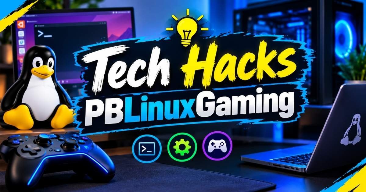 Tech Hacks PBLinuxGaming